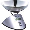 Boston Tech Bilancia da cucina digitale HK107. Bilancia ad alta precisione in acciaio inossidabile, impermeabile. Capacità 5 kg. Schermo LCD. Multifunzionale con batterie incluse. Funzione tara.
