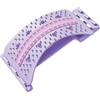 Generisch Sports, estensore per la schiena: estensore e estensore, con nodi massaggianti, 3 altezze regolabili (schiena, dispositivo per allungare la schiena, estensore per il collo) blu/grigio/rosa/viola