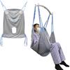 CEEBUS Imbracatura da Toilette per Doccia/Bagno per Tutto Il Corpo Compatibile con Sollevatori per Pazienti, Imbracature in Poliestere A Rete per Anziani Disabili Costretti A Letto (Size : L)