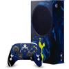 Head Case Designs Licenza Ufficiale Tottenham Hotspur F.C. Marmo Arte Del Logo Pacchetto Console Da Gioco Wrap E Pelle Per Controller Compatibile con Xbox Series S Console & Controller Bundle