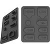 Booge 1 Pc 8-in-1 Silicone Dust Plugs Set Anti-polvere Copertura USB HDMI Interfaccia per PlayStation 5 Console Accessori