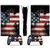 LNMLRBXEXZ Compatibile Con Adesivi Skin Per PS5 Slim Skin Disc Edition & Digital Console E Controller Vinyl Cover Skins Wraps Resistente Ai Graffi, Compatibile Con 31762 Avvolgimento(Disc Version)