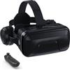 MZECH Cuffie Occhiali 3D VR, Visore Realtà Virtuale 3D, VR Visore Cuffie con Lenti HD Anti Luce Blu, per iPhone/Android Smartphones da 4,7 a 7,2 pollici, Regali di Natale per bambini e adulti(B)