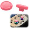 Generico 2 pezzi di copri-joystick per ANBERNIC RG406V / RG406H / RG476H / RG477M, impugnature per levette stampate in 3D in PLA coperture antiscivolo per controller da gioco (rosa)