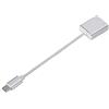 Generic Adattatore Scheda Stereo Esterna Tipo C in Lega di Alluminio da 3,5 Mm per Uscita di Alta qualità, Compatibile con Telefoni Cellulari, Tablet, Notebook per Riduzione del Rumore e