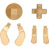 cigemay 4 Pezzi Pulsante Controller di Ricambio per Xbox One Elite Series 2, Pad Direzione Controller Gioco Parti Paddle Trigger Parti Controller Gioco per Kit di Accessori Riparazione Fai