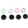 Mikikit 2pezzi Impugnature in Silicone Coperture Per Stick Analogici Proteggono Joystick Controller Di Gioco Nero e Rosso