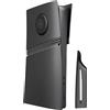 Generico Piastre Copertura Guscio Pannello laterale traspirante Custodia per PS5 PRO versione unità ottica Console, sostituzione Custodia Gioco Console Guscio Per P5 PRO (Nero)