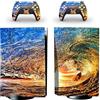 GALSOR Protettivo Per PS5 Skin Disc Edition Anime Console E Controller Vinile Cover Wraps Per PS 5 Version 34626 Senza Bolle E Senza Residui