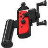 Generic Impugnatura per canna da pesca per Switch, Accessori per giochi di pesca compatibili con Nintendo Switch Fishing Star