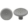 THLMT 2 pezzi di cappucci per joystick compatibili con ANBERNIC RG406V/RG406H/RG476H/RG477M, cappucci a bilanciere per levette analogiche, coperture per pulsanti delle levette della console (grigio)