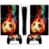 ASBVRJF Pelle Della Console Per PS5 Slim Skin Disc Edition & Per Digital Console Controller Vinyl Cover Skins Wraps Scratch Resistant Compatible 59219 Pelli Avvolge Regalo(Disc Version)
