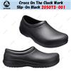 Crocs On The Clock slip-on da lavoro nero 205073-001 taglia unisex