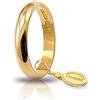 UNOAERRE Fede Nuziale Unoaerre Classica da 3 grammi oro giallo 18kt