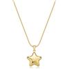 S'Agapõ Collana Girocollo Donna, Collana Donna in Acciaio con Simbolo Stella | Collezione Stellar - SSE18