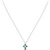Morellato Collana Donna in Argento 925‰ riciclato con Croce, Tennis, Collezione TESORI