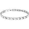 Sector No Limits Bracciale Uomo in Acciaio, Collezione Basic - SZS116