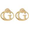 GUESS Orecchini da donna di Guess della collezione Guess iconic. Orecchini realizzati in acciaio color oro con logo g. Dimensione: 18mm. Taglia unica. La referenza è jube01041jwygt/u