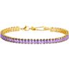 MARLU' Bracciale tennis zirconi baguette 31BR0008G-P