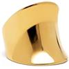 SINGULARU - Anello Odisea. Acciaio avec Placcatura in oro 18 kt. Bijoux pour Femme. Taglia 10-18.