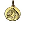 Argento e dintorni Medaglia di Sant' Antonio in argento 925 placcato oro S. Antonio da Padova (18)