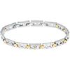 Maserati Bracciale in Acciaio da Uomo, Ip Oro Giallo, Collezione Iconic - JM124AVD38