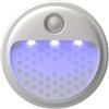 WildOath Smart Pet lettiera sterilizzatore UV, bianco, sensore di movimento, purificazione dell'ozono, funzionamento ultra silenzioso, 10,5 x 10,5 cm, accensione e spegnimento automatico