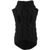 umass Cucciolo di Cane Maglioni per Cani di Piccola Taglia Media Gatti Vestiti Inverno Caldo Pet Dolcevita Chihuahua Gilet Morbido Cappotto Teddy