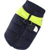 GOFDASY Vestiti per cani impermeabili caldi cappotto per animali domestici gilet invernale imbottito giacca con cerniera abbigliamento per cani per cani di taglia piccola media grande outfit (12, S)