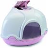 Imac GINGER GINGER - Casa angolare per gatti, colore: Rosa