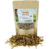 Getzoo Vermi di farina, 25 g, importante fornitore di proteine per roditori, ideale per l'allevamento, alimentazione proteica mirata, confezione richiudibile, fonte di energia ricca di grassi