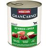 animonda Vom Feinsten Animonda Cibo umido GranCarno Adult Deer and Apple Cervo 800 g