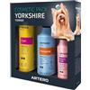 Artero Kit Igiene per Yorkshire Terrier - Shampoo Hidratante, Balsamo Keratin Vital 100 ml e Spray Lucidante Flash 300 ml