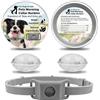 OALYGEI Aquality Pets Collare Antiparassitario Naturale,AqualityPets Collare Antiparassitario per Cani,Protegge Da Pulci E Zecche (Grigio)