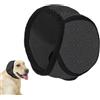 Generic Copriorecchie per cani, protezione silenziosa per le orecchie del cane, paraorecchie impermeabili, antiscivolo, regolabile, per toelettatura degli animali domestici, bagno, fuochi d'artificio