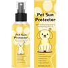Générique Solare per Cani | Spray di Protezione Solare Naturale idratante per Animali Domestici Forniture per Gatti per attività all'aperto nei Giorni Caldi, compreso Il PL