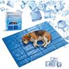 BPS BUENA PET SHOP Tappetino Refrigerante Cane Gatti, misura 90x70cm comodo e SPAZIOSA, in Gel Non tossico, autoraffredamento senza corrente, fresco estare