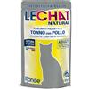 Generico MONGE LeChat Gatto Natural Adult Pezzetti di Tonno con Pollo | alimento umido complementare per gatti adulti, cotto a vapore, 12 bustine da 80 grammi.