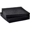 Anawakia Filtro per acquario, schiuma filtrante biochimica per filtro acquario, 1 pezzo (50 x 50 x 5 cm, foro grande)