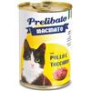 Generico Umido Gatto Prelibato Macinato Alimento completo per gatti adulti di tutte le taglie,gusto Pollo e Tacchino, senza cereali,senza conservanti | 12 scatolette da 400 grammi l'una.