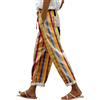 Generic Pantaloni da donna primaverili e casual con coulisse Pantaloni da donna Pantaloni casual elastico in vita, cachi, XXL
