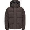 JACK & JONES Jjesprint Puffer Collar Noos - Giacca trapuntata da uomo, Foresta magica/dettaglio: blocco nero, M