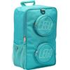 LEGO LEGO Brick Zaino-viola bagaglio a mano, Azzurro medio, Taglia unica, Zaino Brick