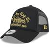 New Era 9FORTY NE A-Frame Trucker Cap - Nero, Nero , Taglia unica