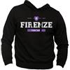 Generico Felpa Calcio Firenze 1926 Toscana Stadio Erasmo Iacovone - Felpa con Cappuccio Calcio (Nero, XL)