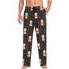 KWQDOZF Pantaloni del pigiama leggeri Basics con orsetto di pan di e fiocco di neve