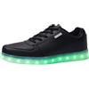 Sonnena LED Scarpe da Ginnastica Alte Luminose per Donna e Uomo Unisex - Scarpe con luci Lampeggianti Ricaricabili USB,Coppia di Scarpe da Ginnastica con Luci a LED