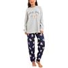 Toocool Pigiama Donna Invernale Felpato Orsetto Maniche Lunghe Pantaloni Caldo Cotone Q2251 [Rosa,XL]