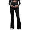 Luadnysin Abbigliamento Premaman Leggings Premaman Leggins Nero Donna Inverno Palestra Vestiti Eleganti Neri Termici Pantaloni Vestito Gonna Invernali Sportivi Termico Pantalone Vestaglia Ospedale Parto Xl