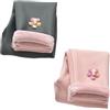 Generic Leggings termici da ragazza, foderati, per autunno e inverno, in cotone spesso, per bambini, termici, a, 128-134